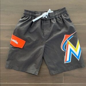 Genuine Merchandise Marlins Swim Trunks